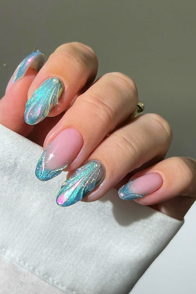 Mermaid Chrome Gradient